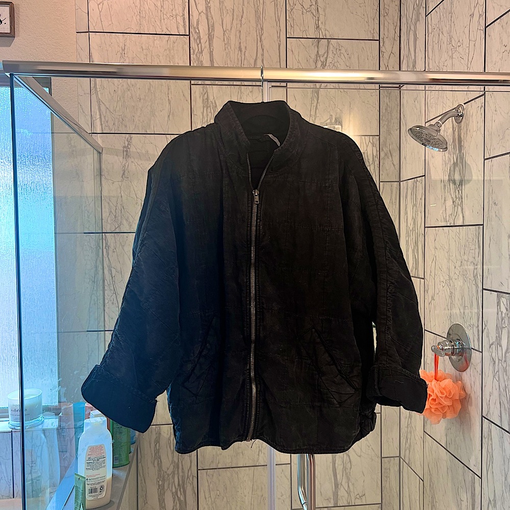 Free people quilted jacket in size large